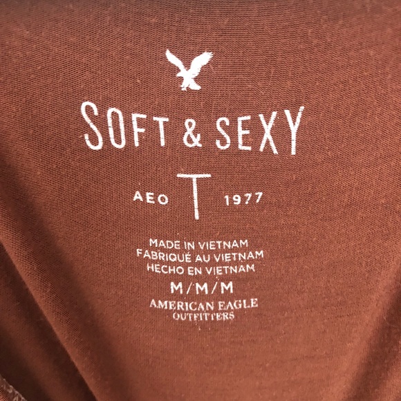 American eagle Soft & Sexy long sleeve T-shirt - Picture 3 of 3